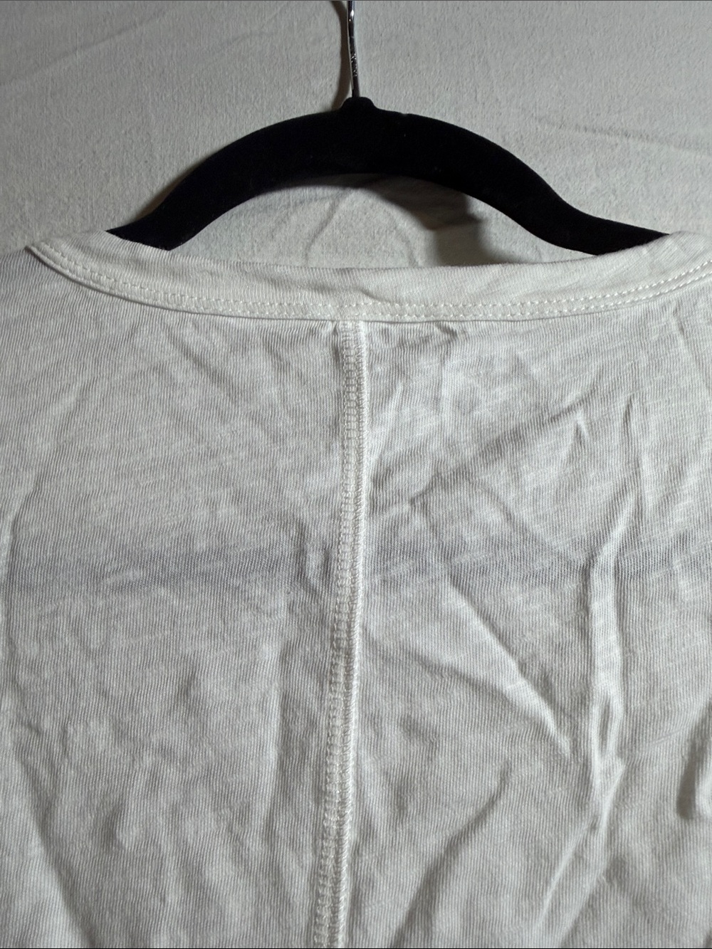 J.Crew White Girlfriend Tee - Long Sleeve - Picture 5 of 6